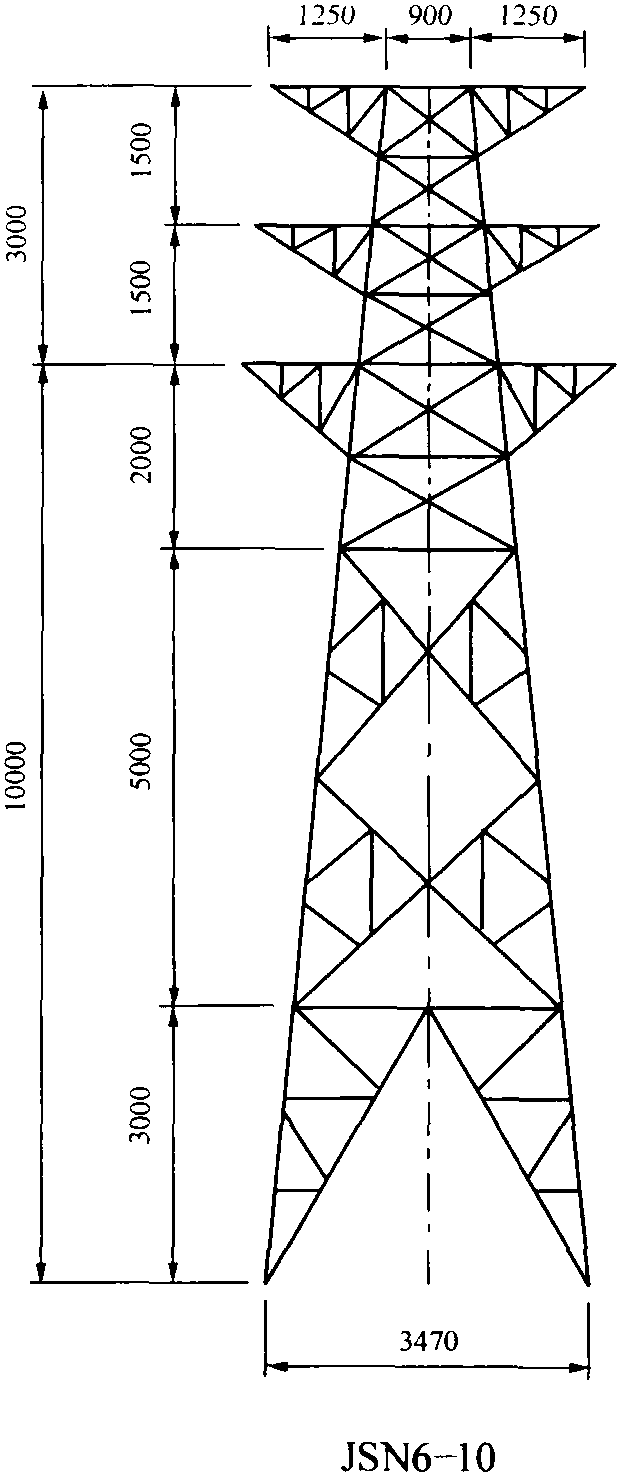 14-60 10kV JSN6转角塔